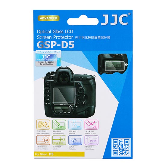 JJC GSP-D5 Ultra İnce LCD Ekran Koruyucu (Nikon D5)